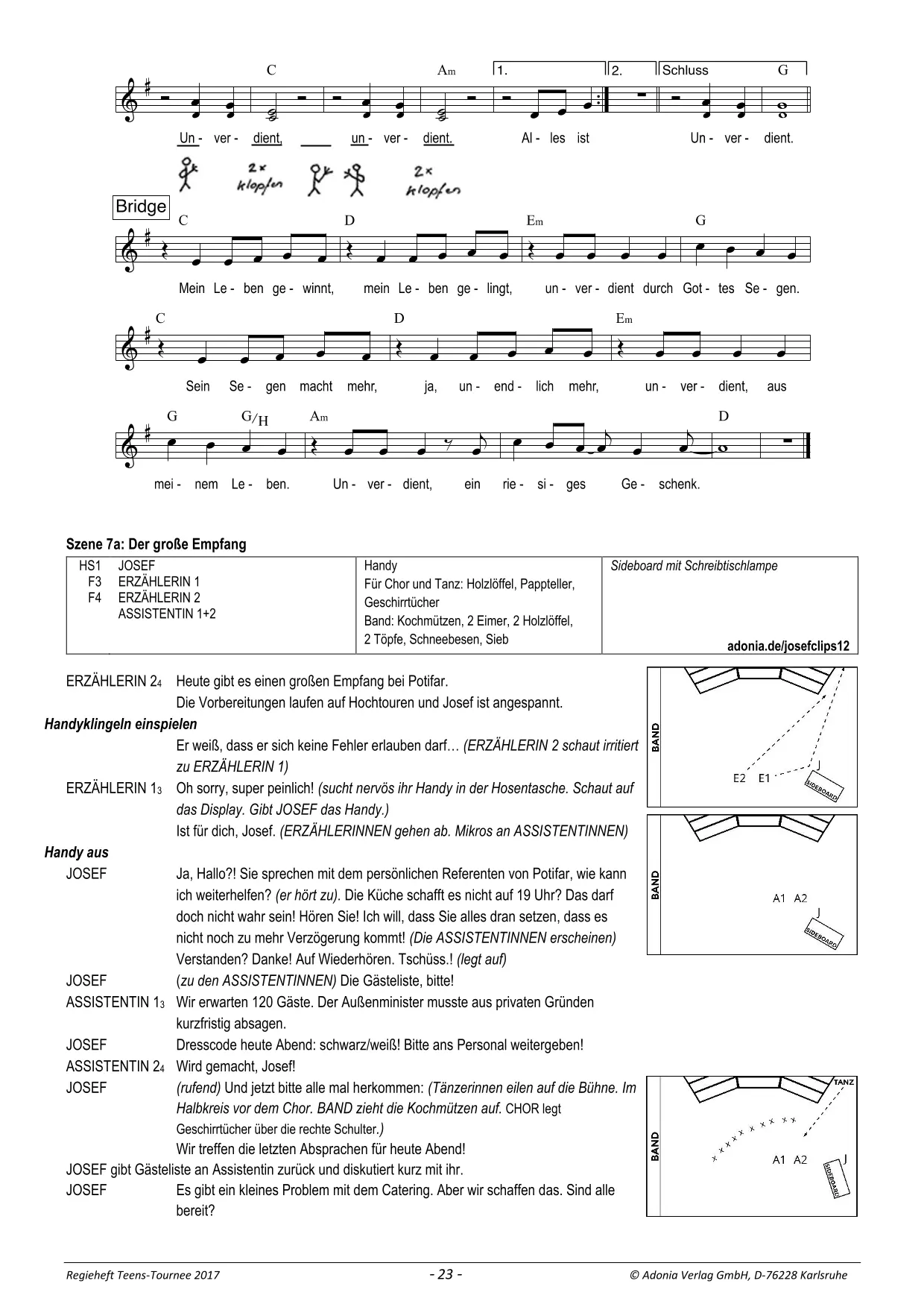 Regieheft Josef - Download