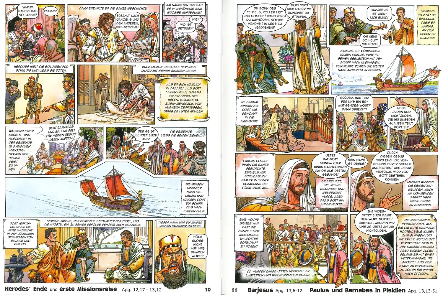 Die größte Mission - Bibelcomic