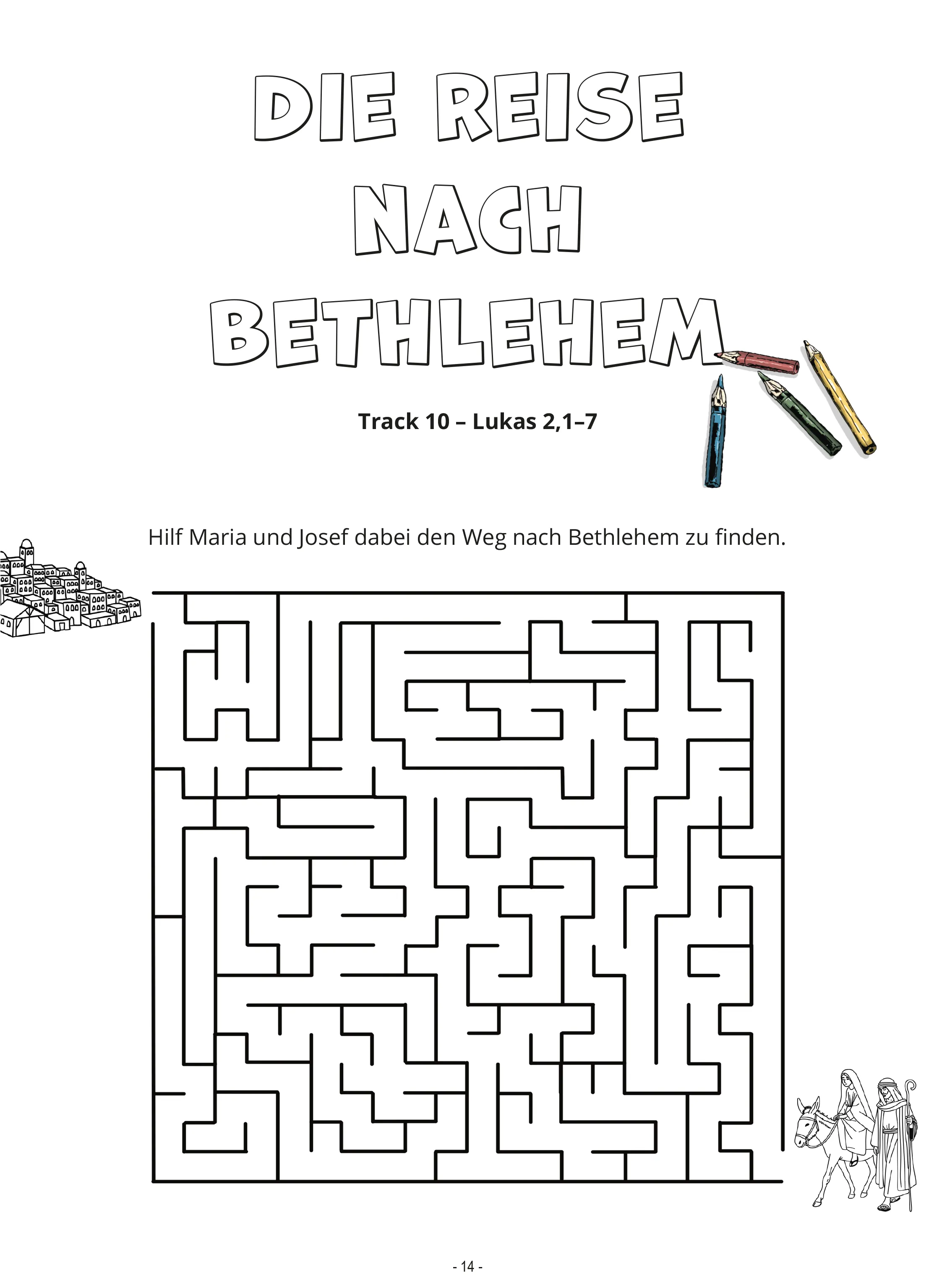 Ausmalheft: Weihnachten Ausmalheft: Weihnachten