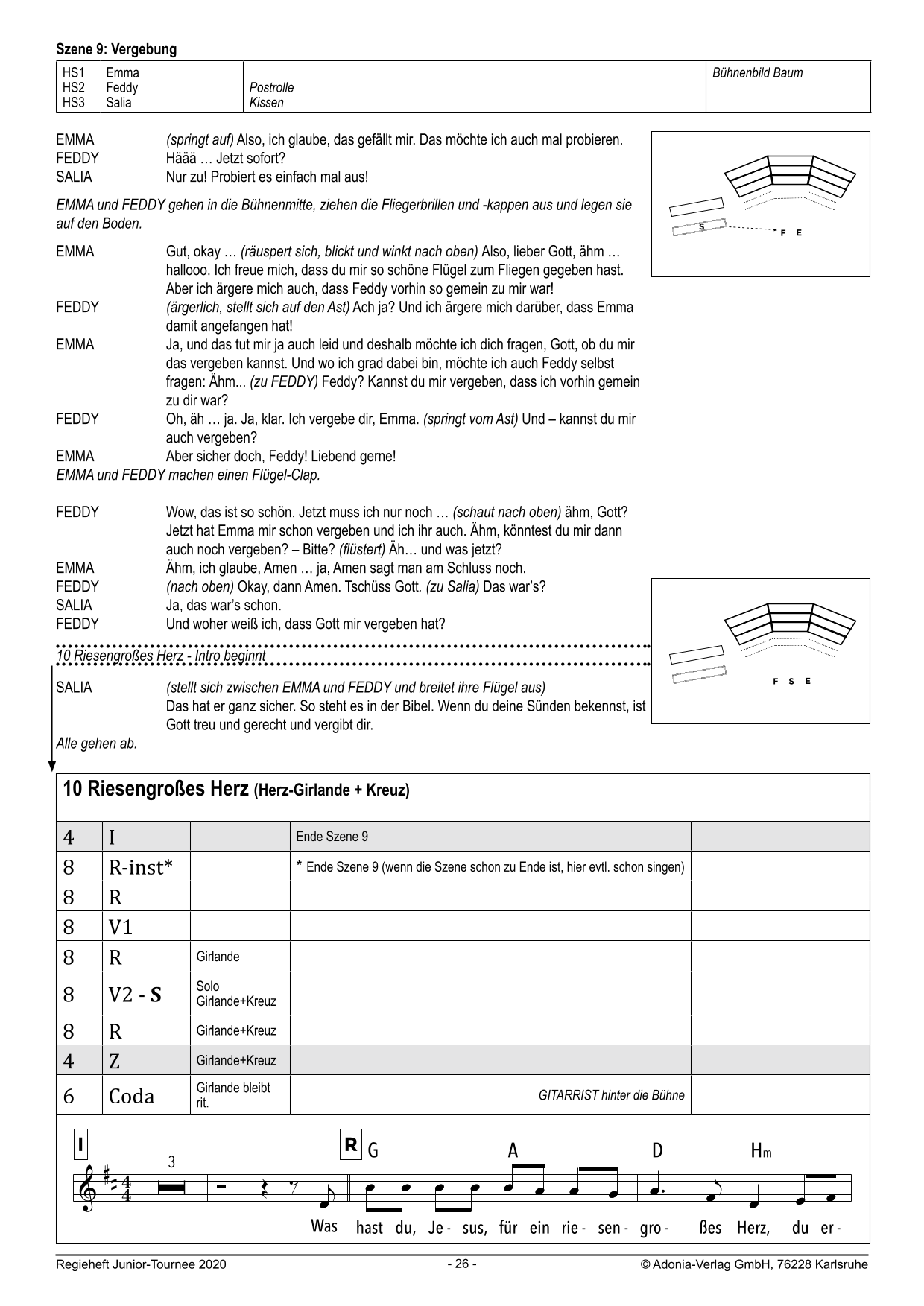 Regieheft Singt Laut / Wie geht Beten? - Download