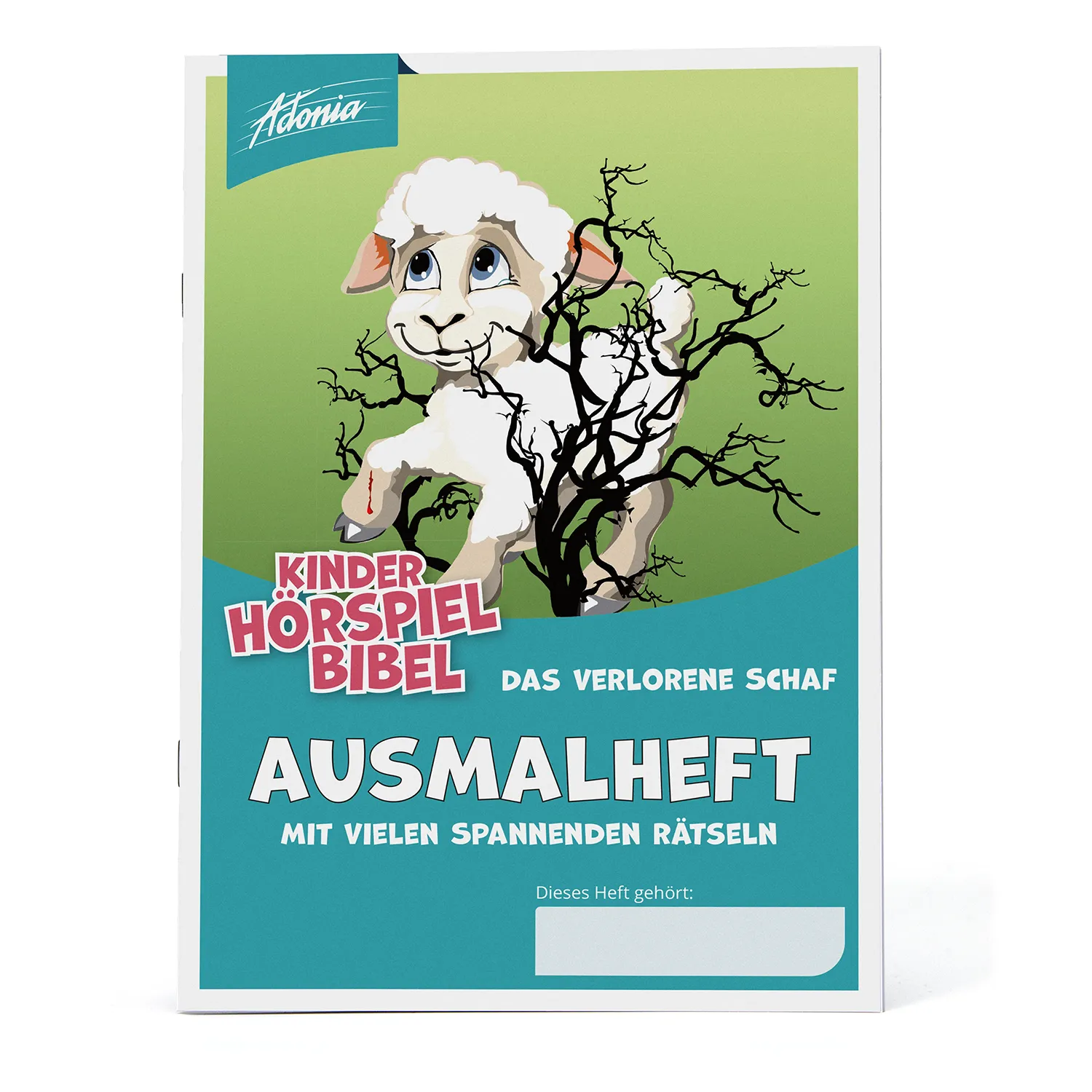 Ausmalheft: Das verlorene Schaf