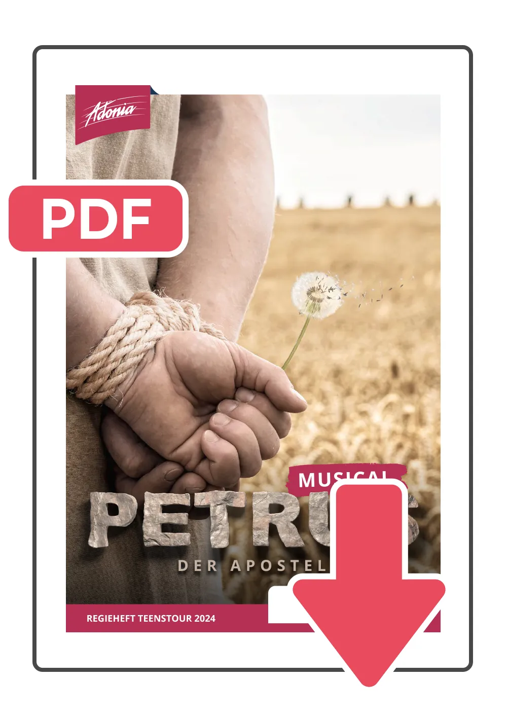 Regieheft Petrus - Der Apostel - Download