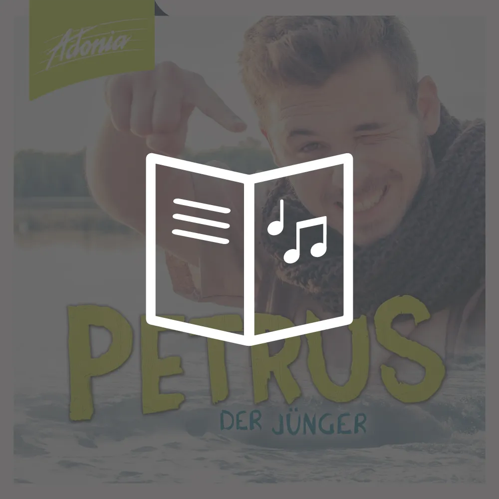 Lieder- und Textheft - Petrus - Der Jünger