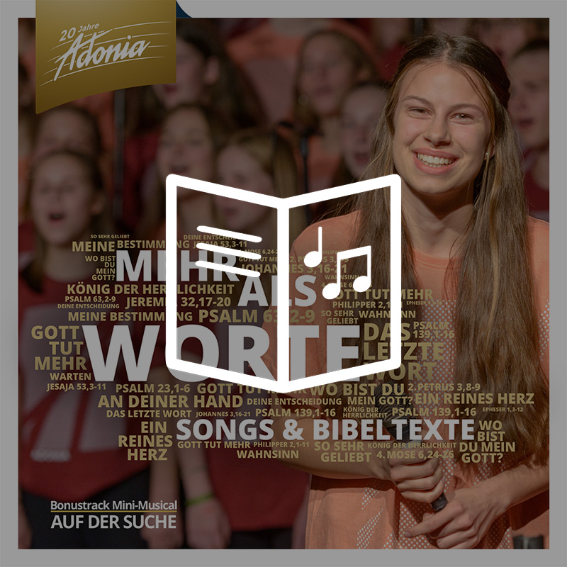 Lieder- und Texheft - Mehr als Worte Lieder- und Texheft - Mehr als Worte