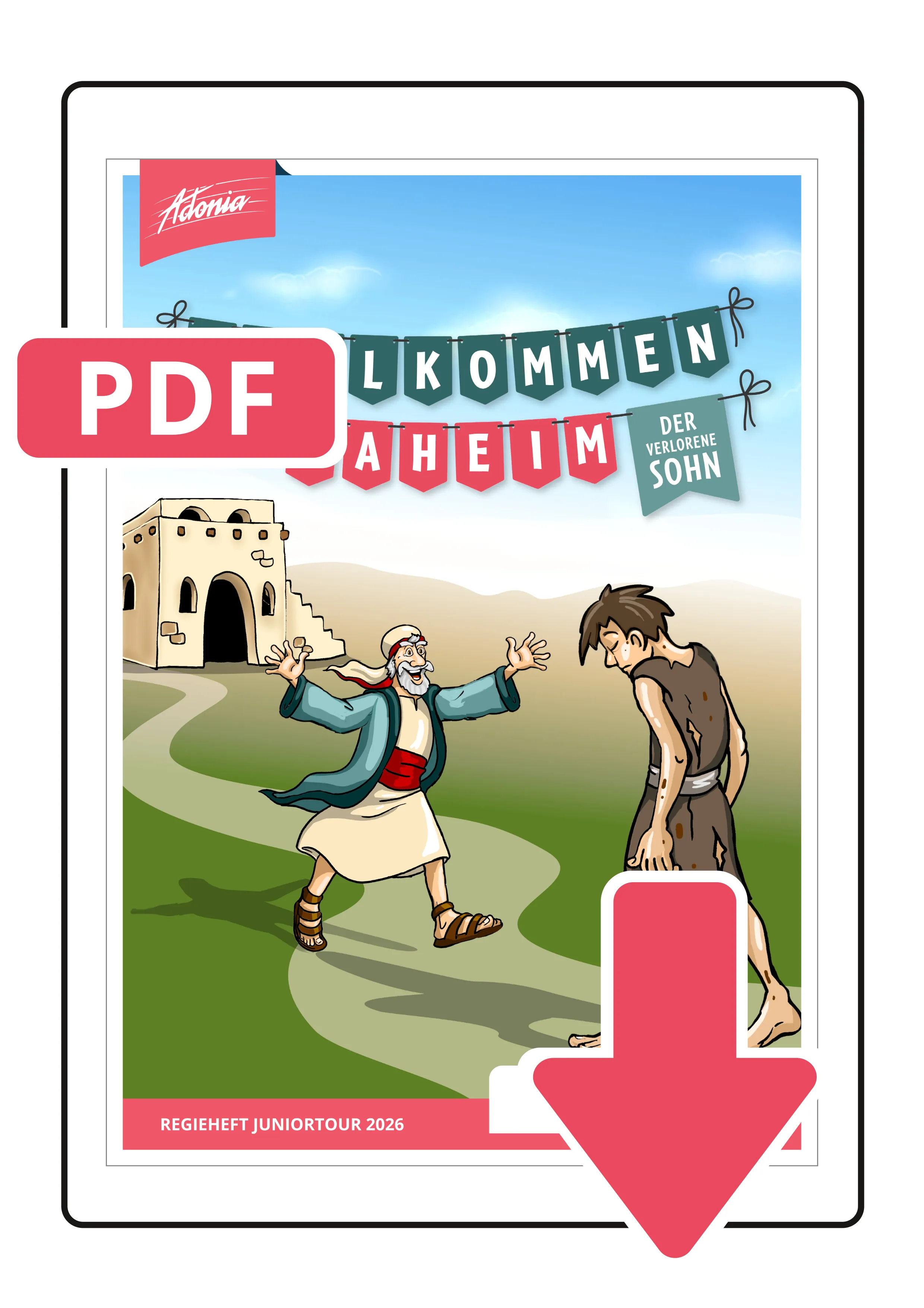 Regieheft Willkommen daheim - Download