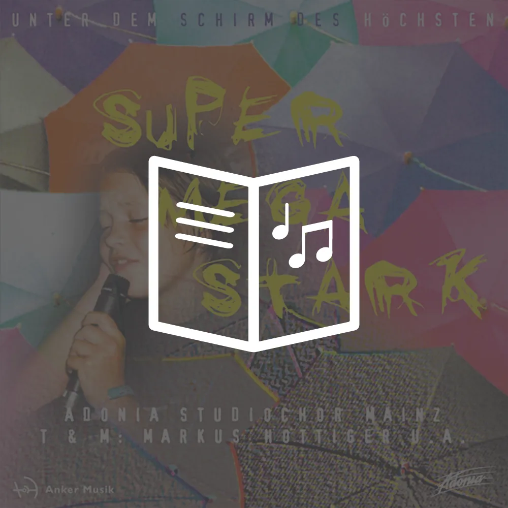 Lieder- und Textheft - Supermegastark