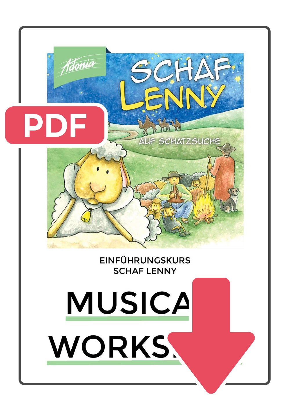Schaf Lenny - Workshop Unterlagen Download