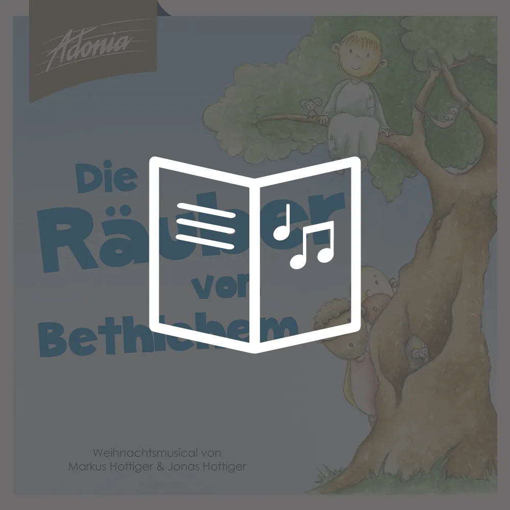Lieder- und Textheft - Die Räuber von Bethlehem