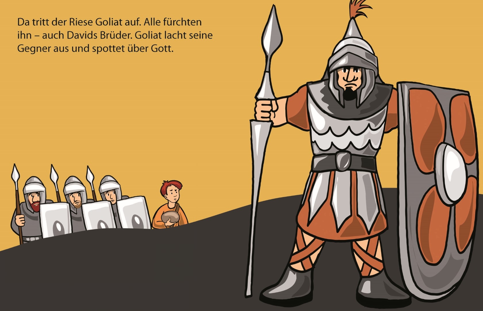 David gegen Goliat - Bilderbuch
