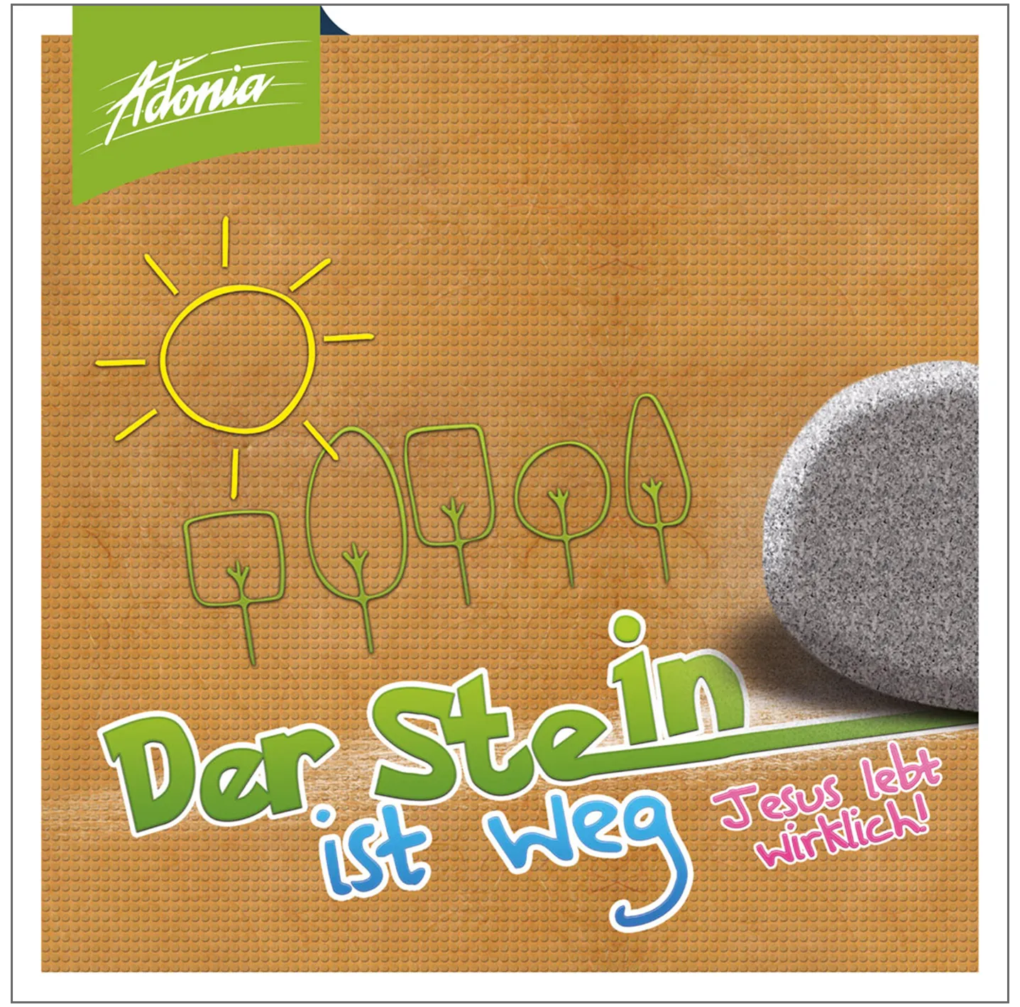 Der Stein ist weg