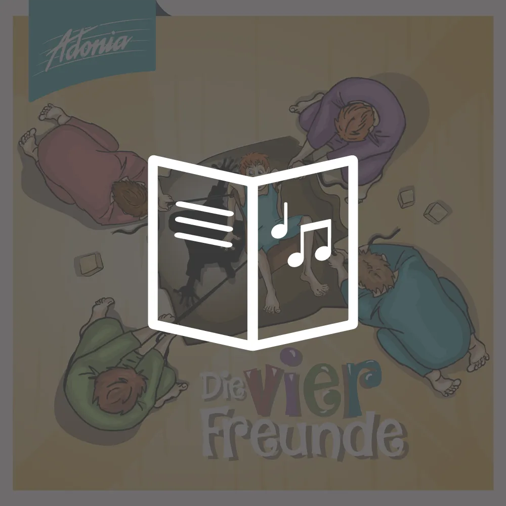 Lieder- und Textheft - Die vier Freunde