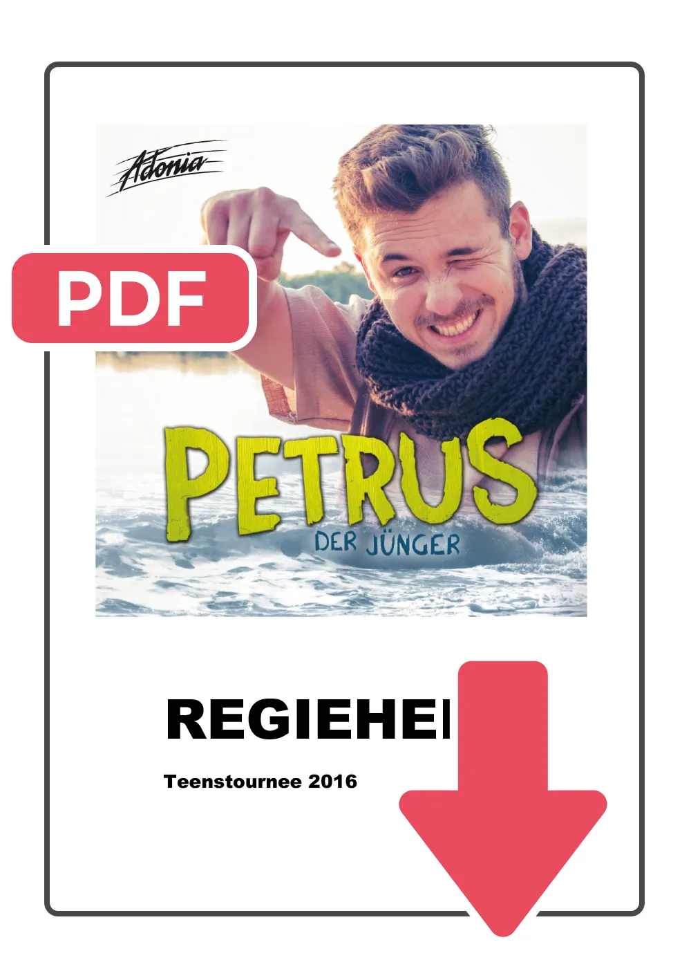 Regieheft Petrus - Der Jünger - Download