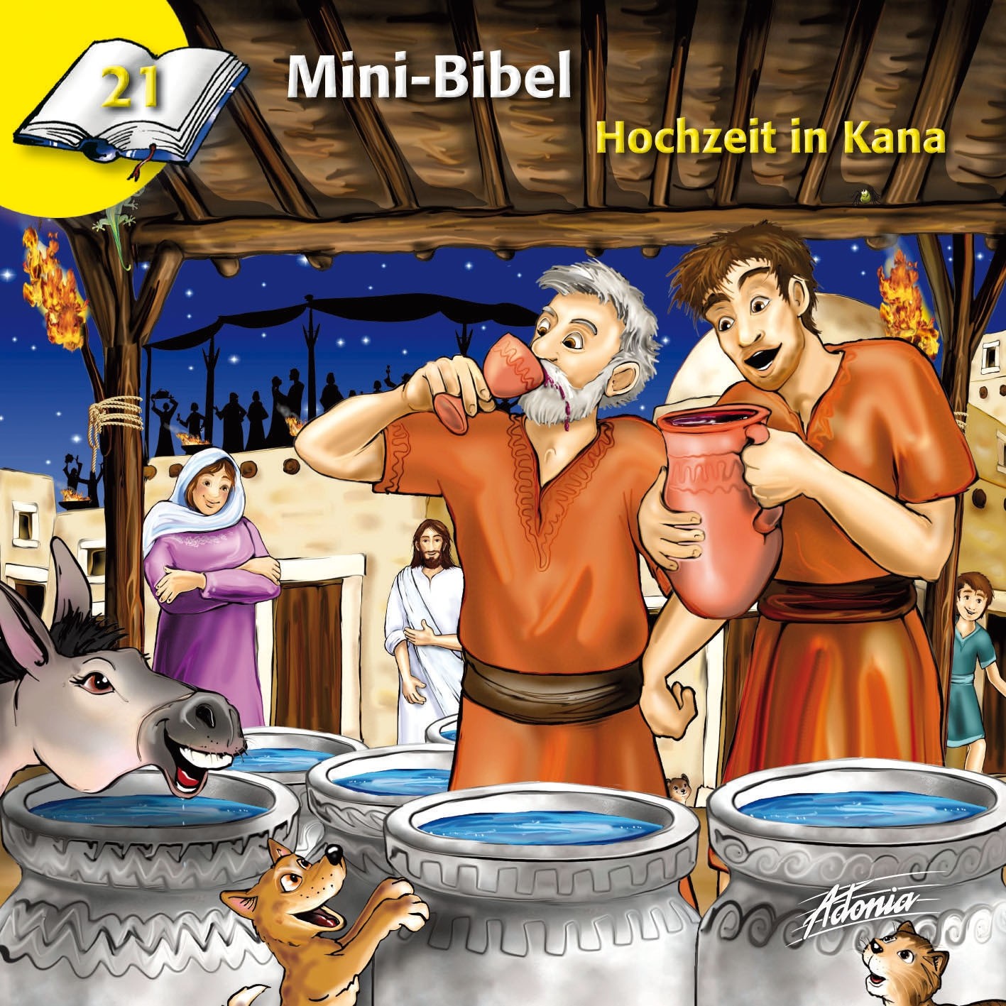 Mini Bibel 21 Hochzeit In Kana 
