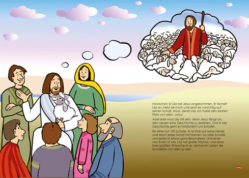 Schaf Lila – Abenteuer mit Jesus